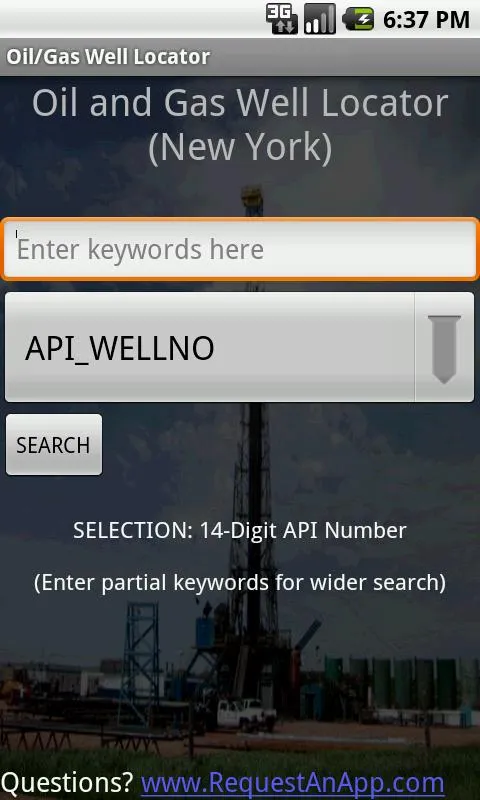 Oil and Gas Well Locator | Indus Appstore | Screenshot