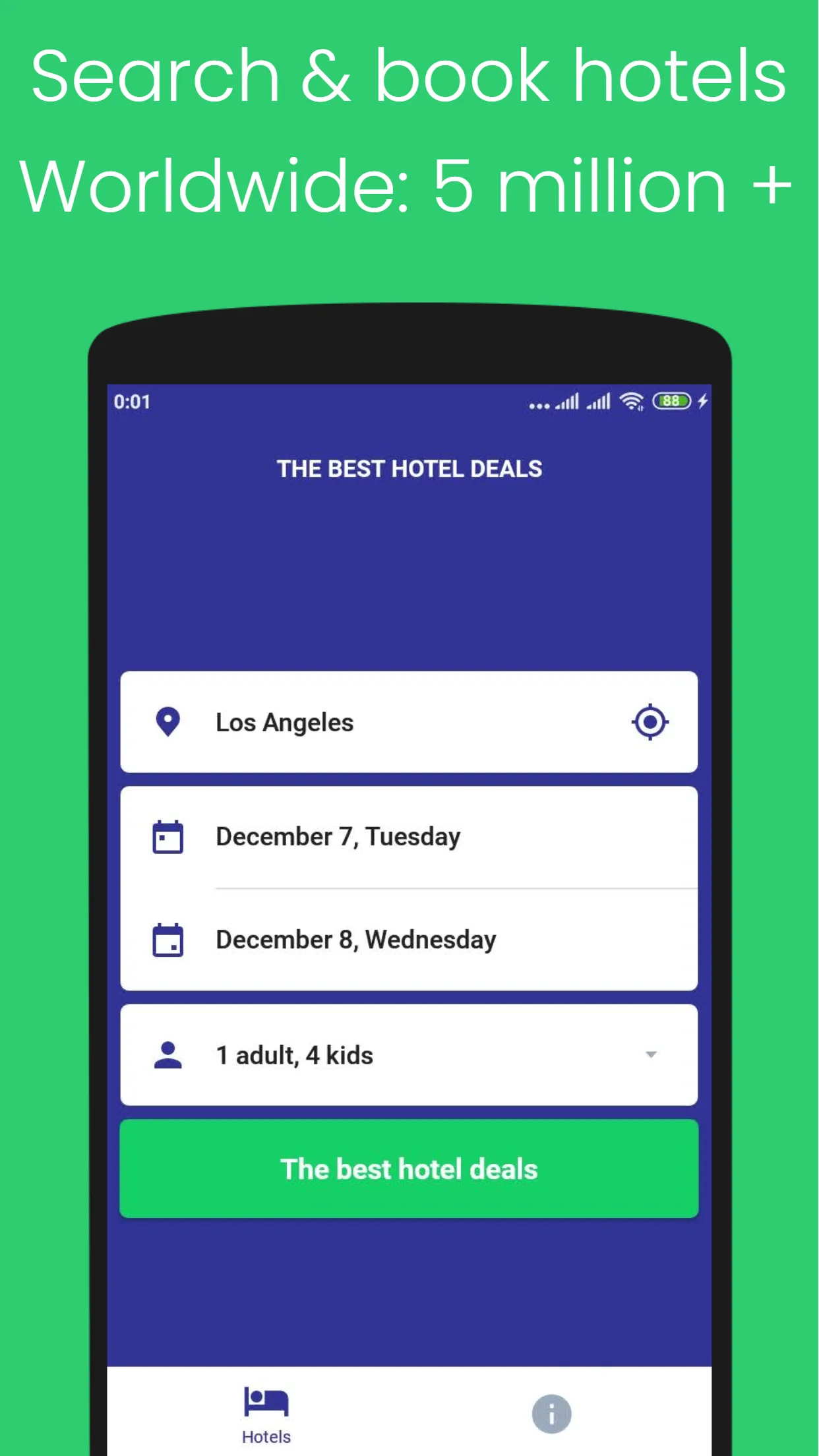 Flights, Hotels: Cheap Booking | Indus Appstore | Screenshot