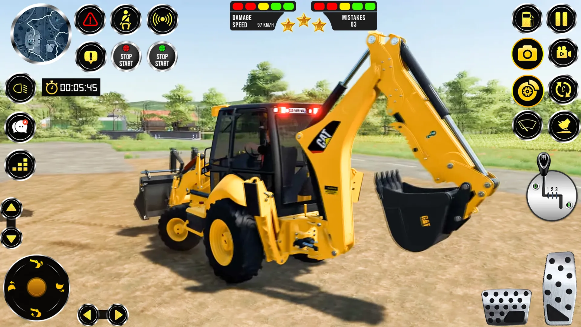 Snow Construction JCB Games 3D | Indus Appstore | Screenshot