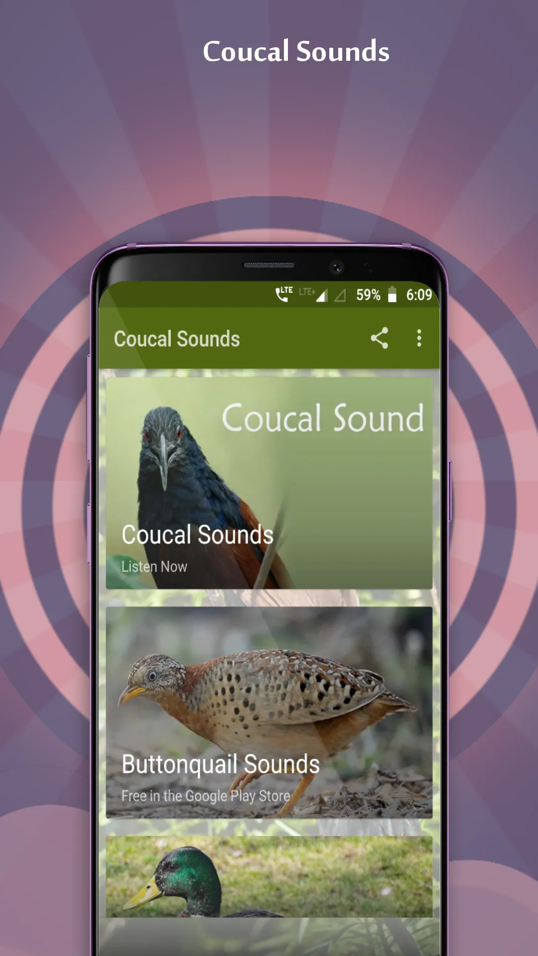 Coucal Sounds | Indus Appstore | Screenshot