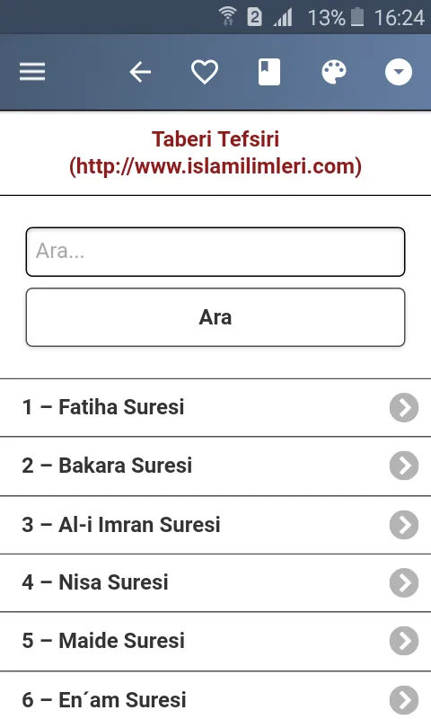 Taberi Tefsiri | Indus Appstore | Screenshot