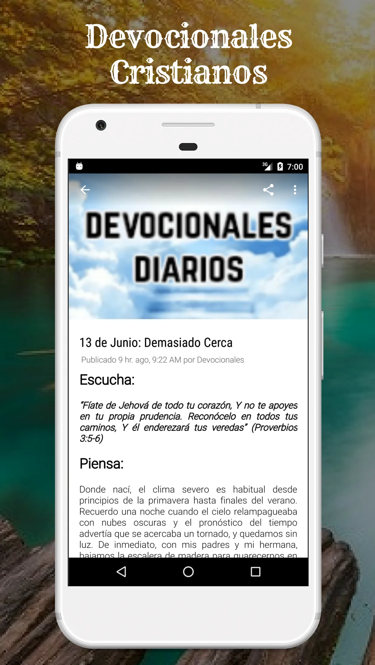 Devocionales Cristianos | Indus Appstore | Screenshot