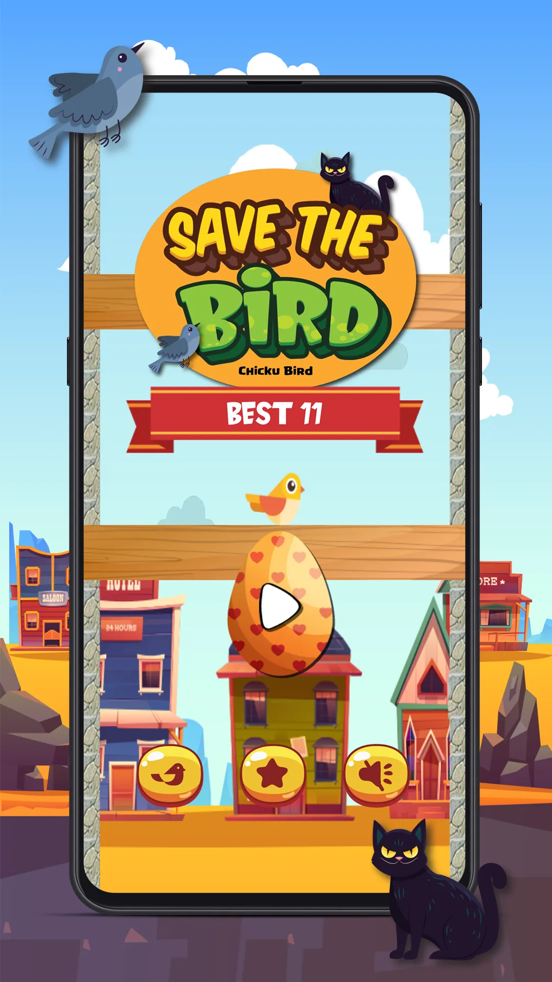 Save The Bird | Indus Appstore | Screenshot