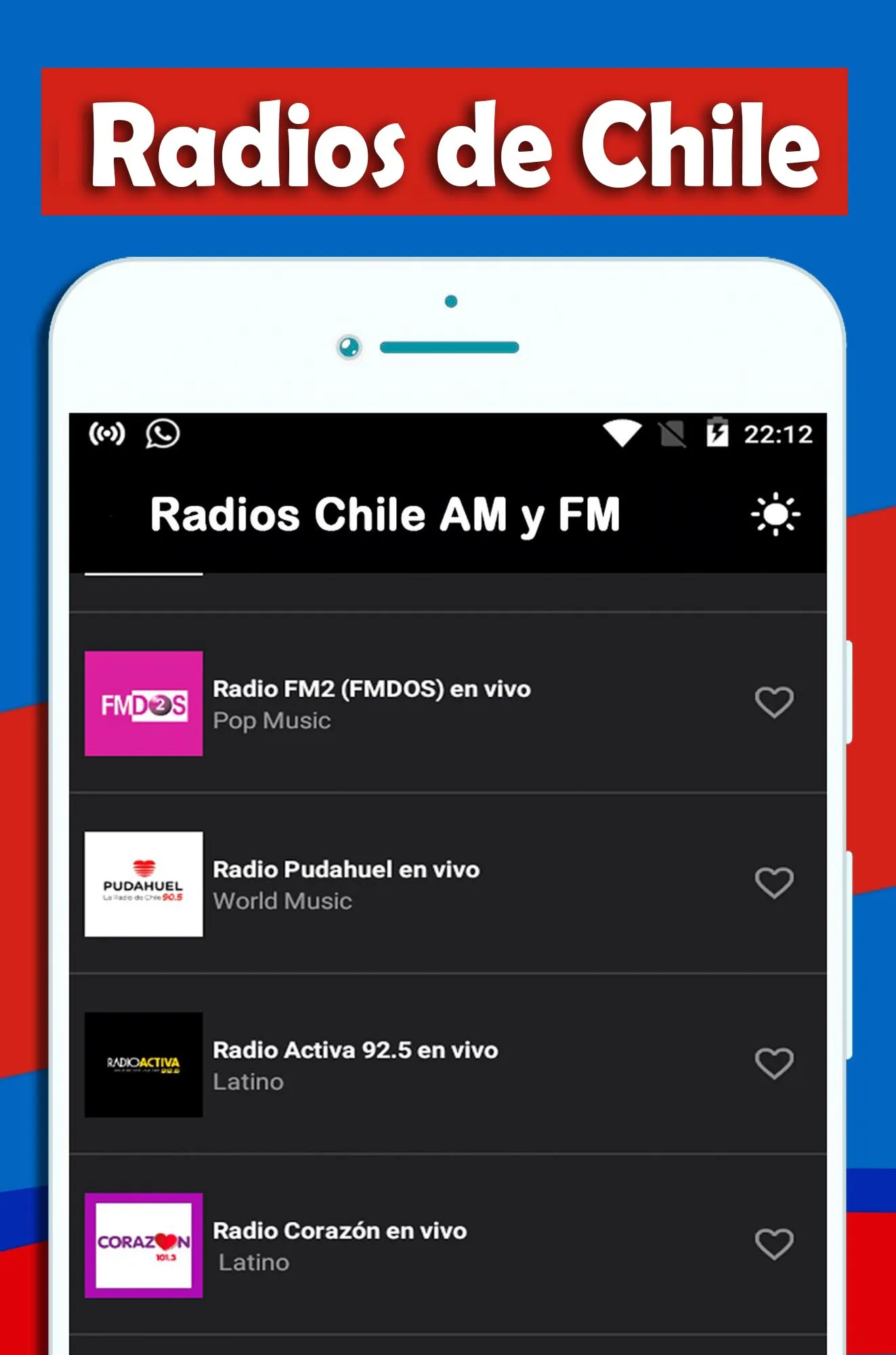 Radio Chile - AM FM Online | Indus Appstore | Screenshot