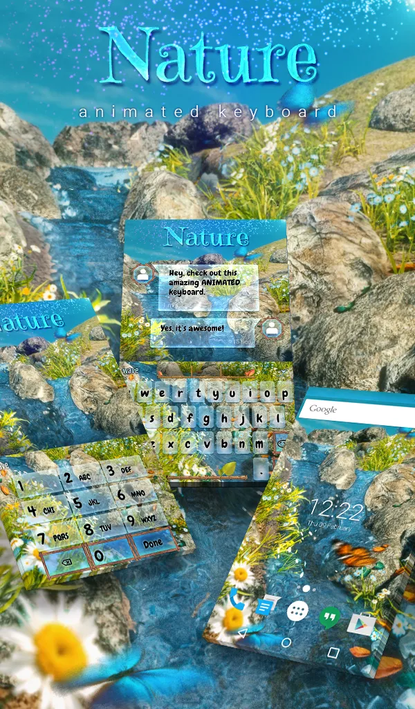 Nature Keyboard & Wallpaper | Indus Appstore | Screenshot