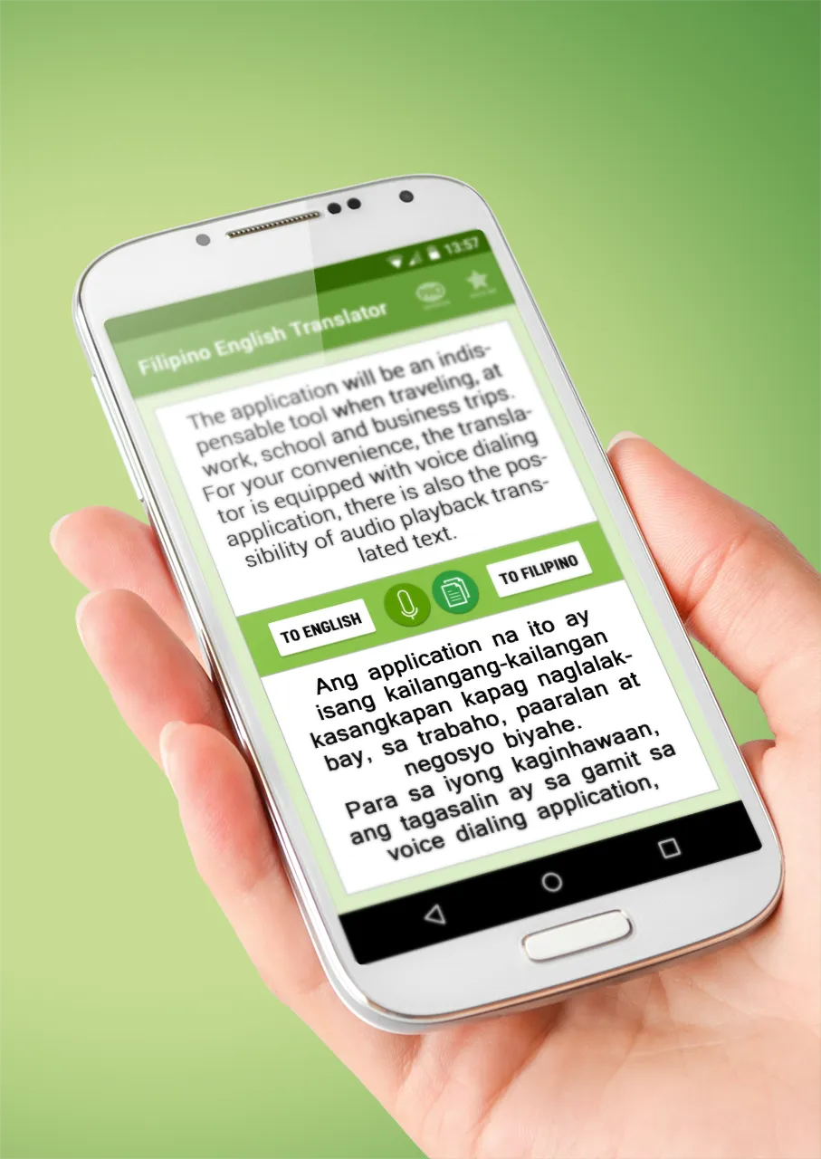 Filipino English Translator | Indus Appstore | Screenshot
