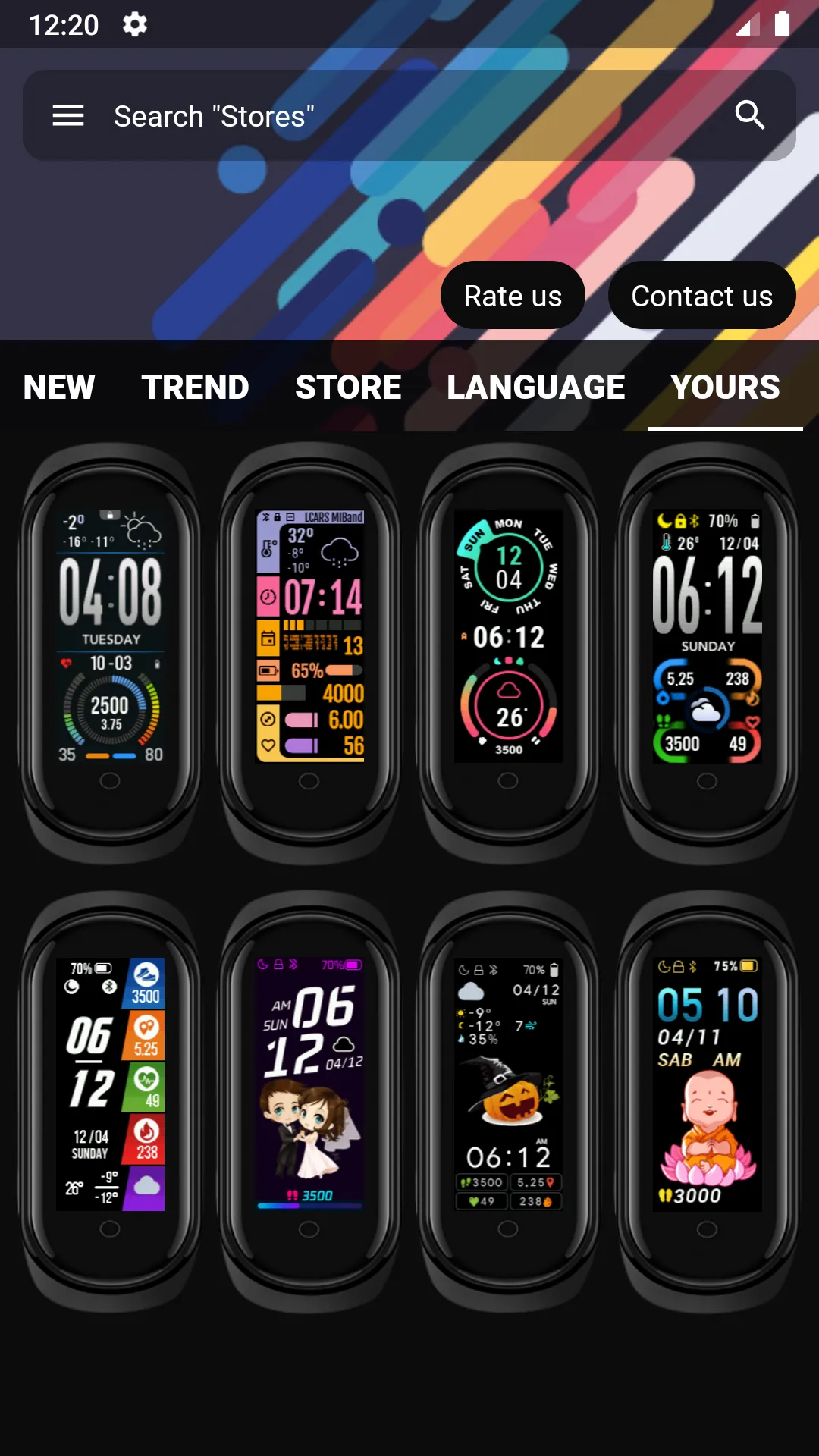 Tool Mi Band 5 WatchFace | Indus Appstore | Screenshot