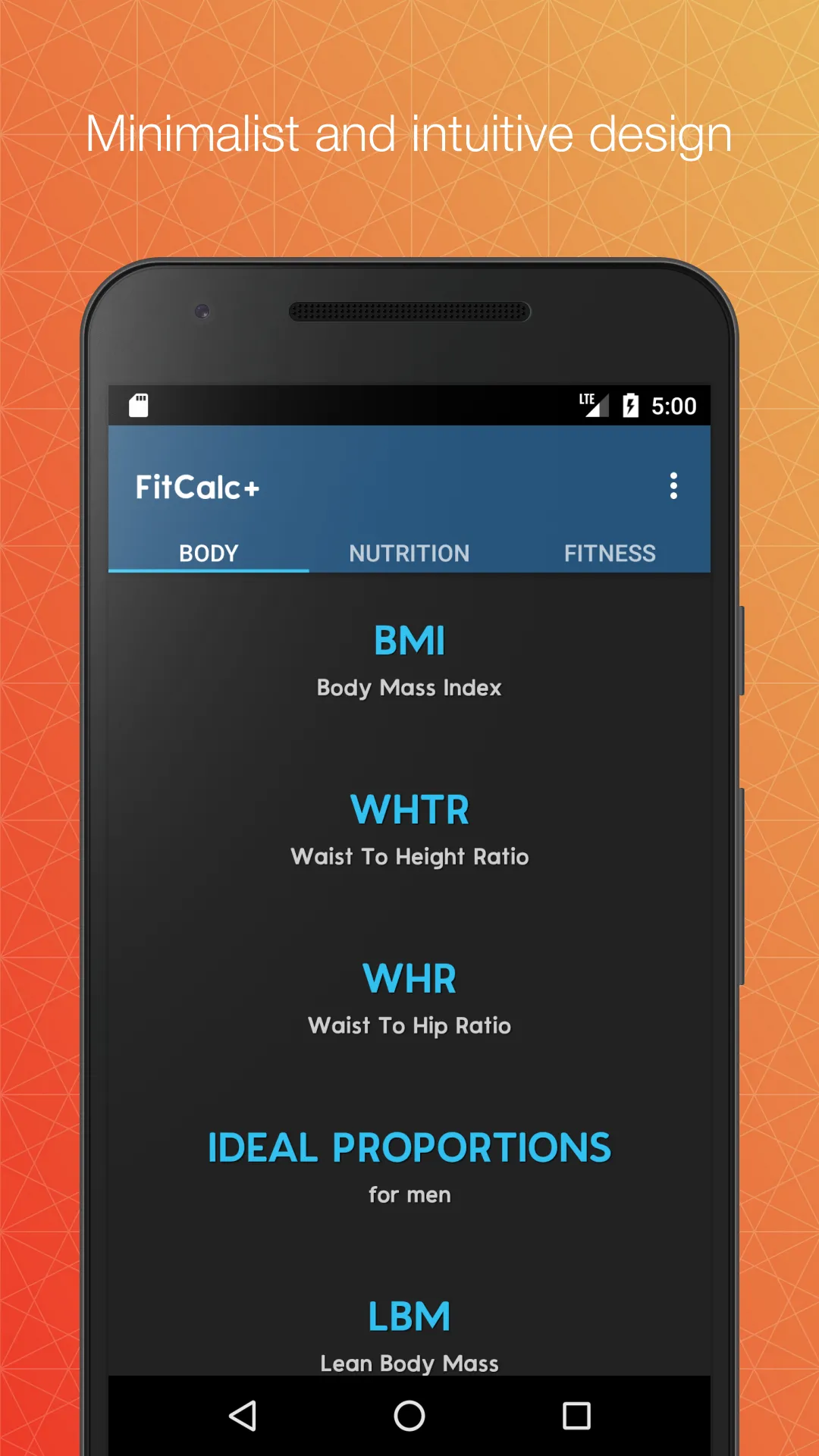 FitCalc+ Fitness & Health Calc | Indus Appstore | Screenshot