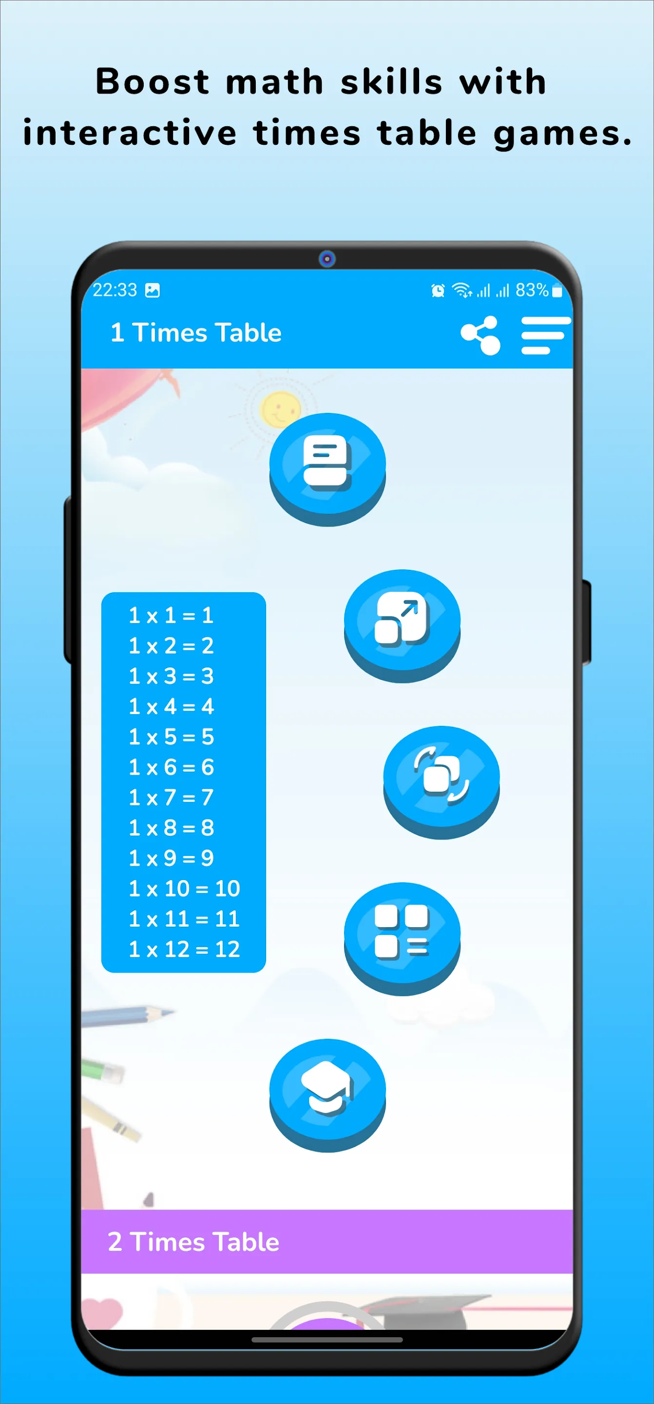 Times Tables | Indus Appstore | Screenshot