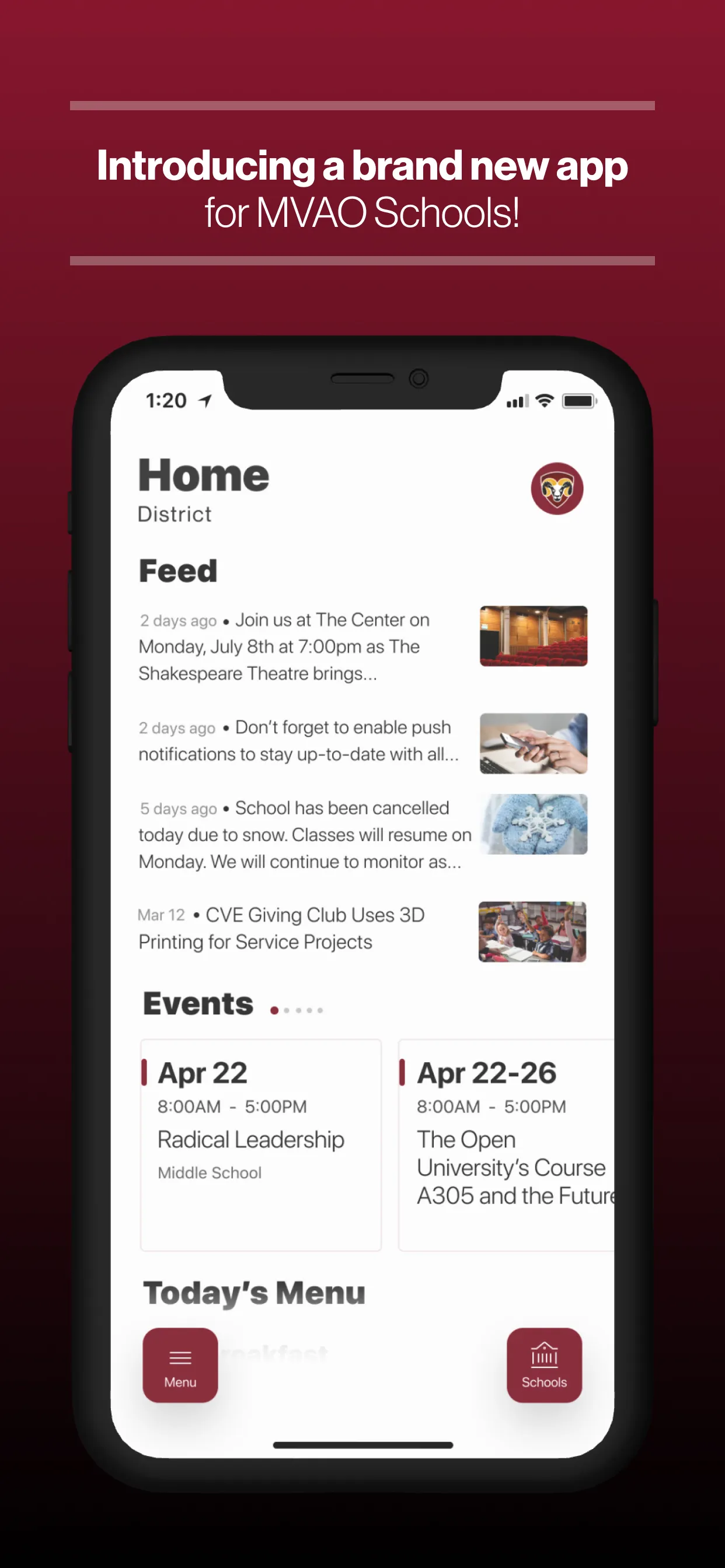 MVAO Community Schools, IA | Indus Appstore | Screenshot