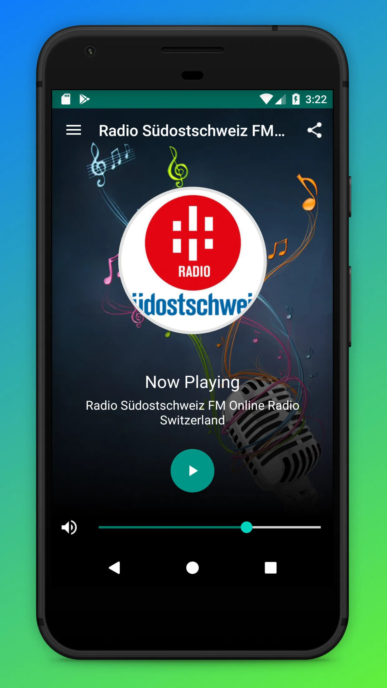 Radio Südostschweiz App Online | Indus Appstore | Screenshot