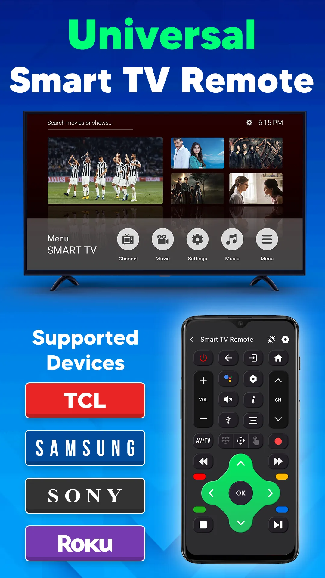 Universal TV Remote Control | Indus Appstore | Screenshot