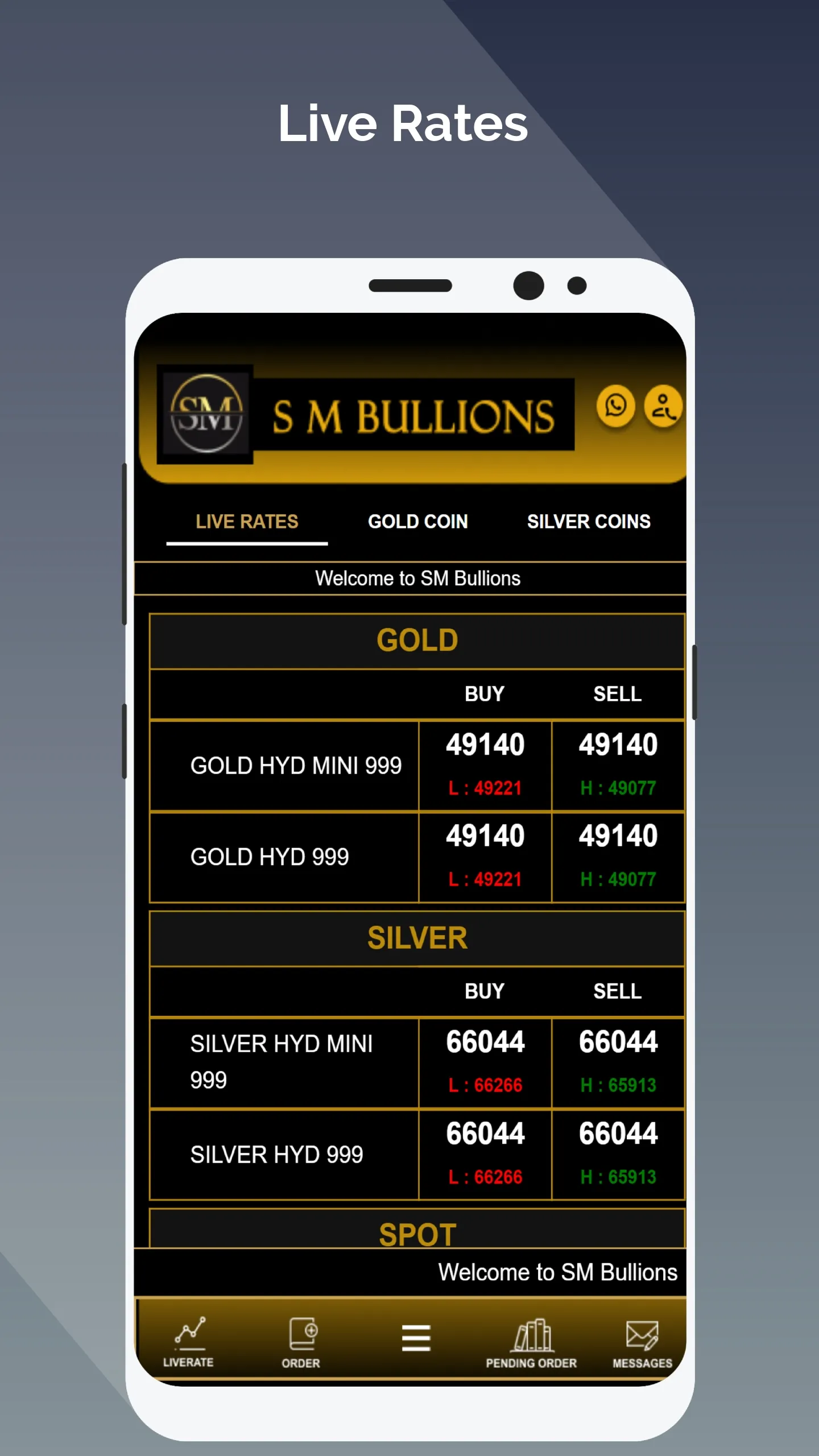 SM Bullion | Indus Appstore | Screenshot