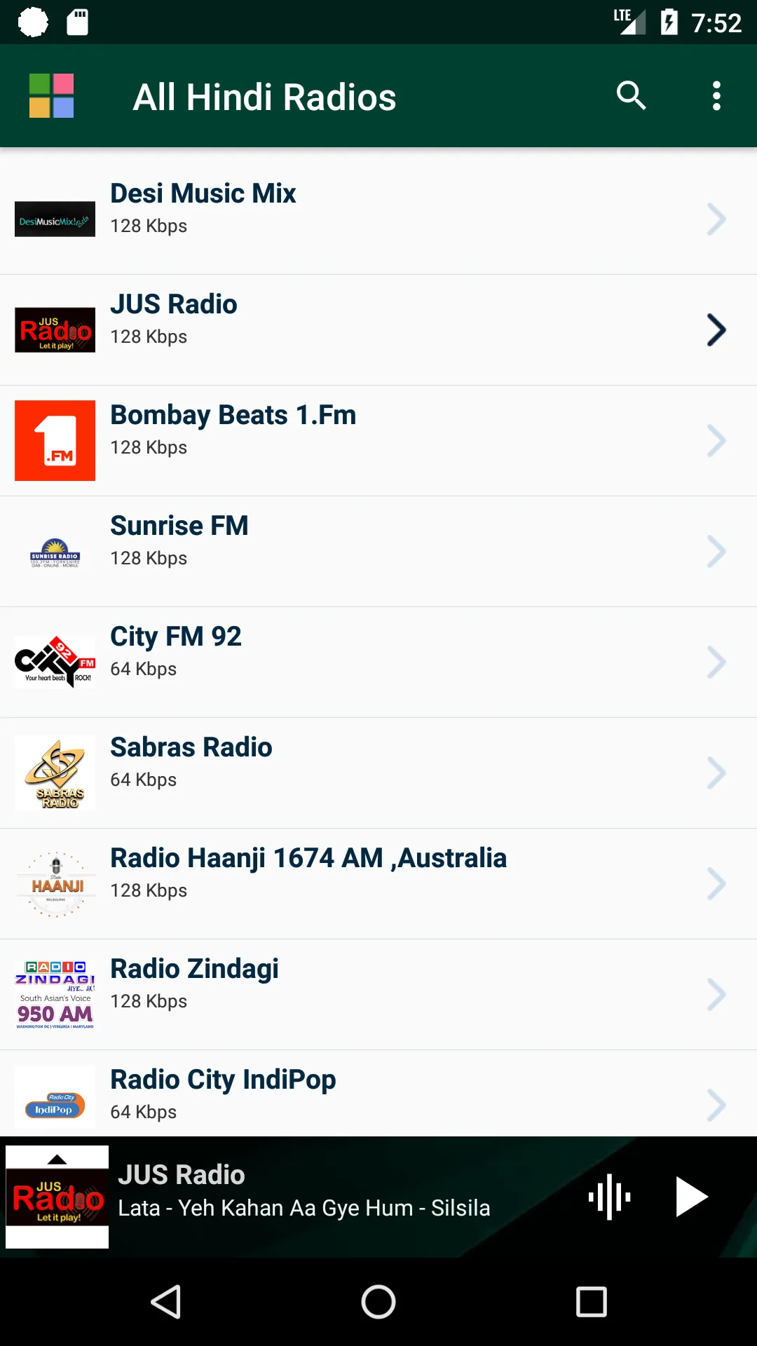 All Hindi Radios HD | Indus Appstore | Screenshot