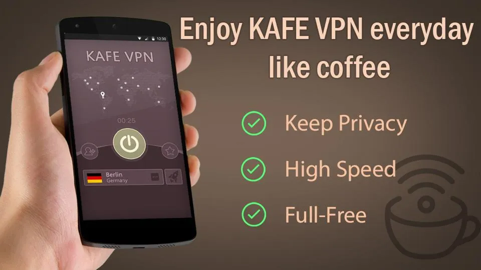 KAFE VPN - Fast & Secure VPN | Indus Appstore | Screenshot