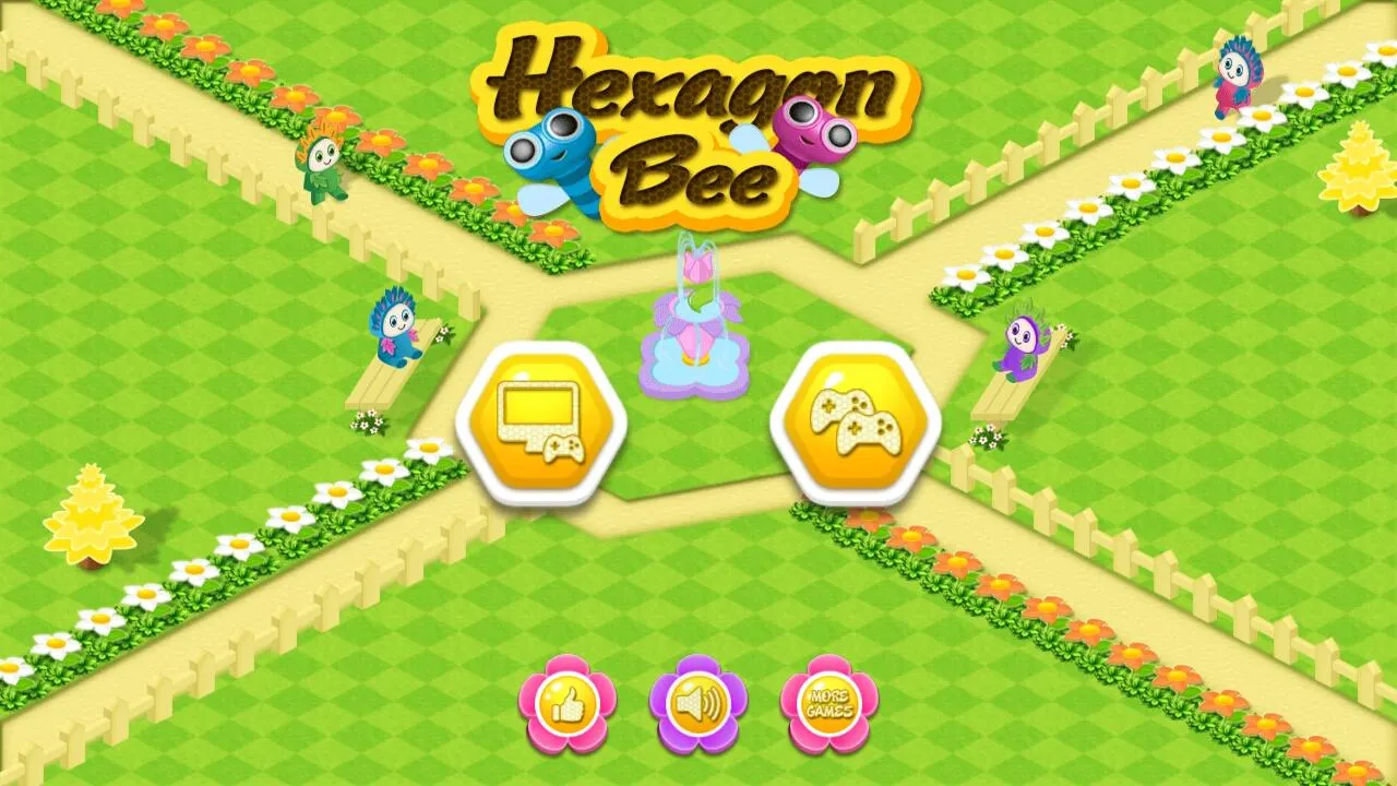 Hexagon Bee | Indus Appstore | Screenshot