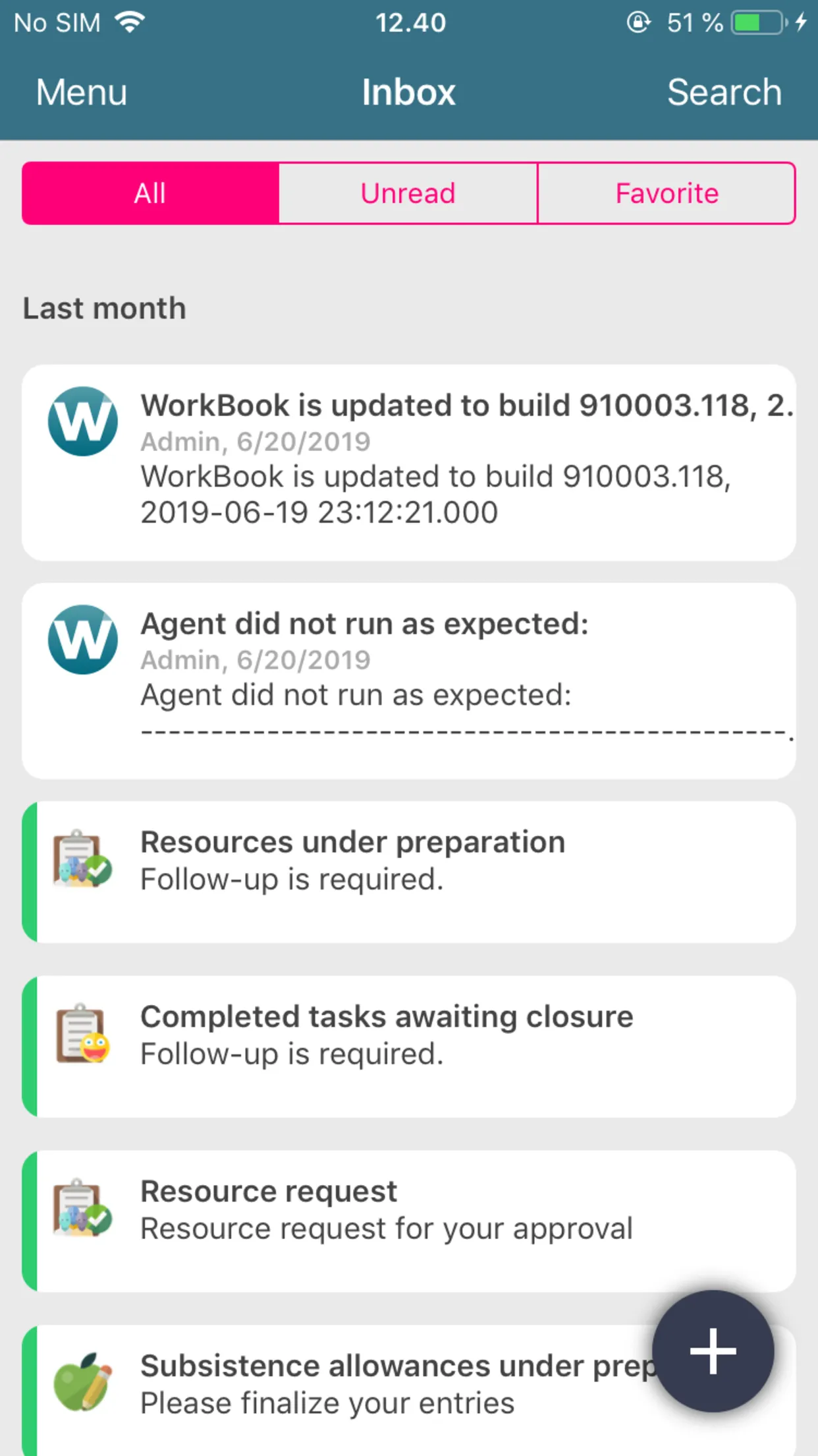 Deltek WorkBook | Indus Appstore | Screenshot