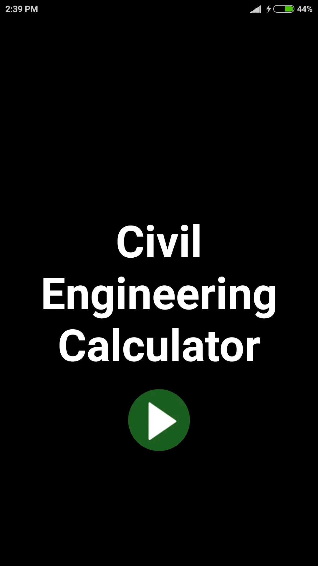 Civil Engineering Calculator | Indus Appstore | Screenshot