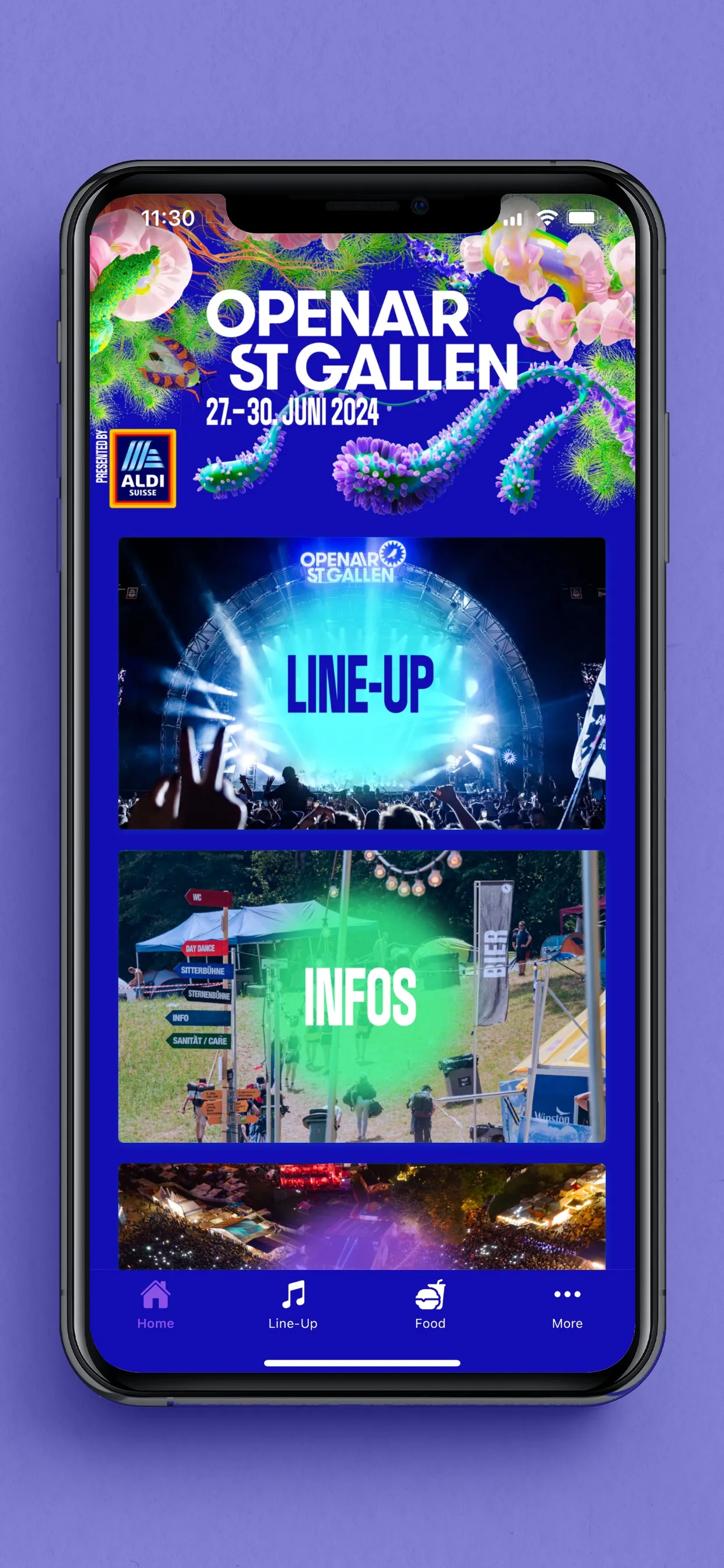 OpenAir St.Gallen | Indus Appstore | Screenshot