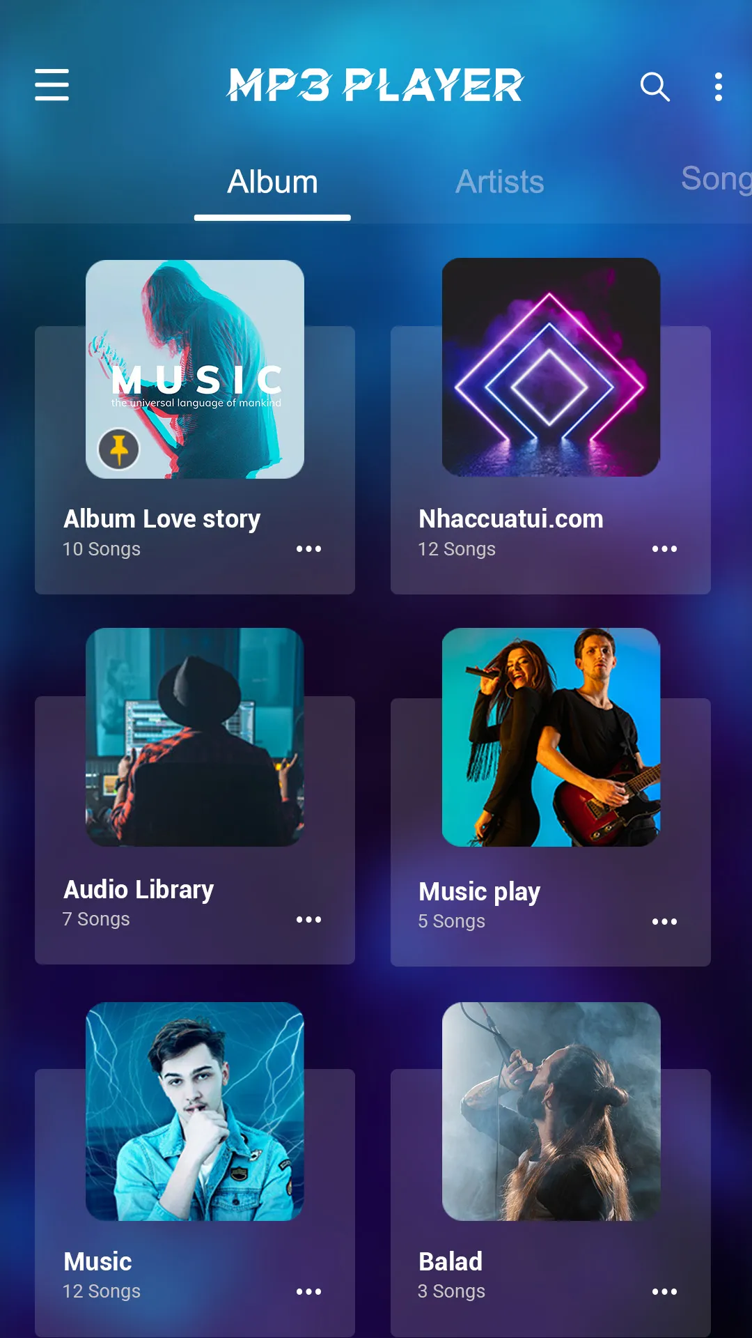 Mp3 player - Music player | Indus Appstore | Screenshot