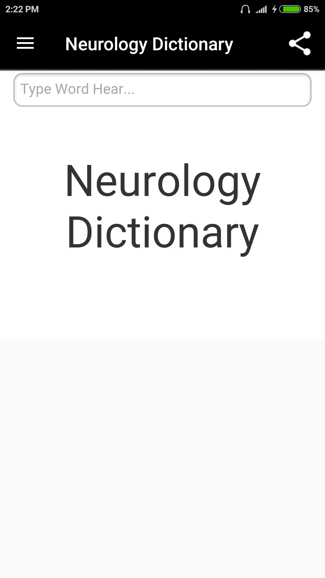 Neurology Dictionary | Indus Appstore | Screenshot