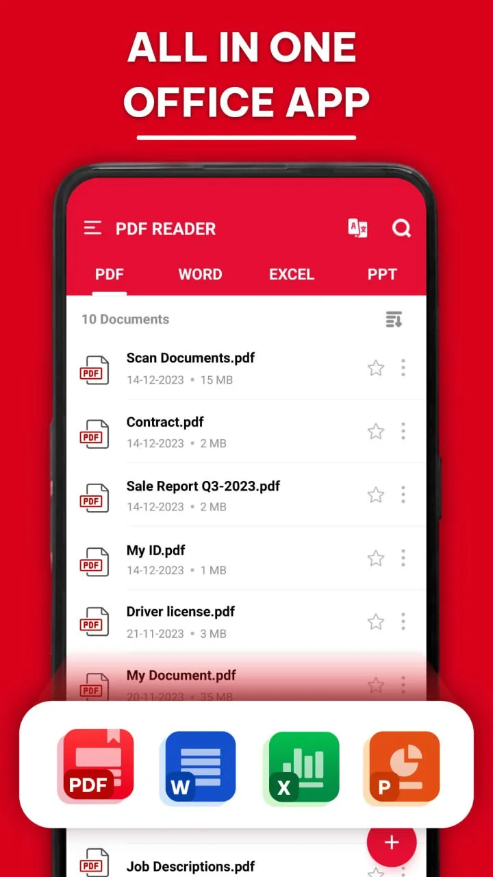 PDF Reader – PDF Viewer | Indus Appstore | Screenshot