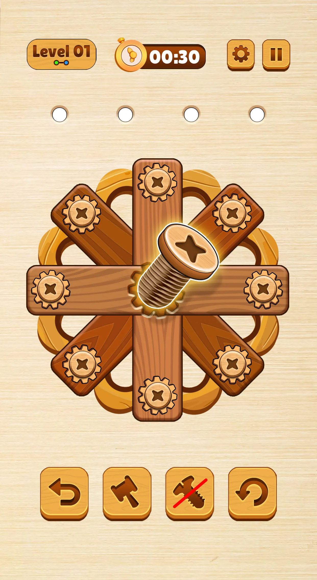 Unscrew Bolts Puzzle | Indus Appstore | Screenshot