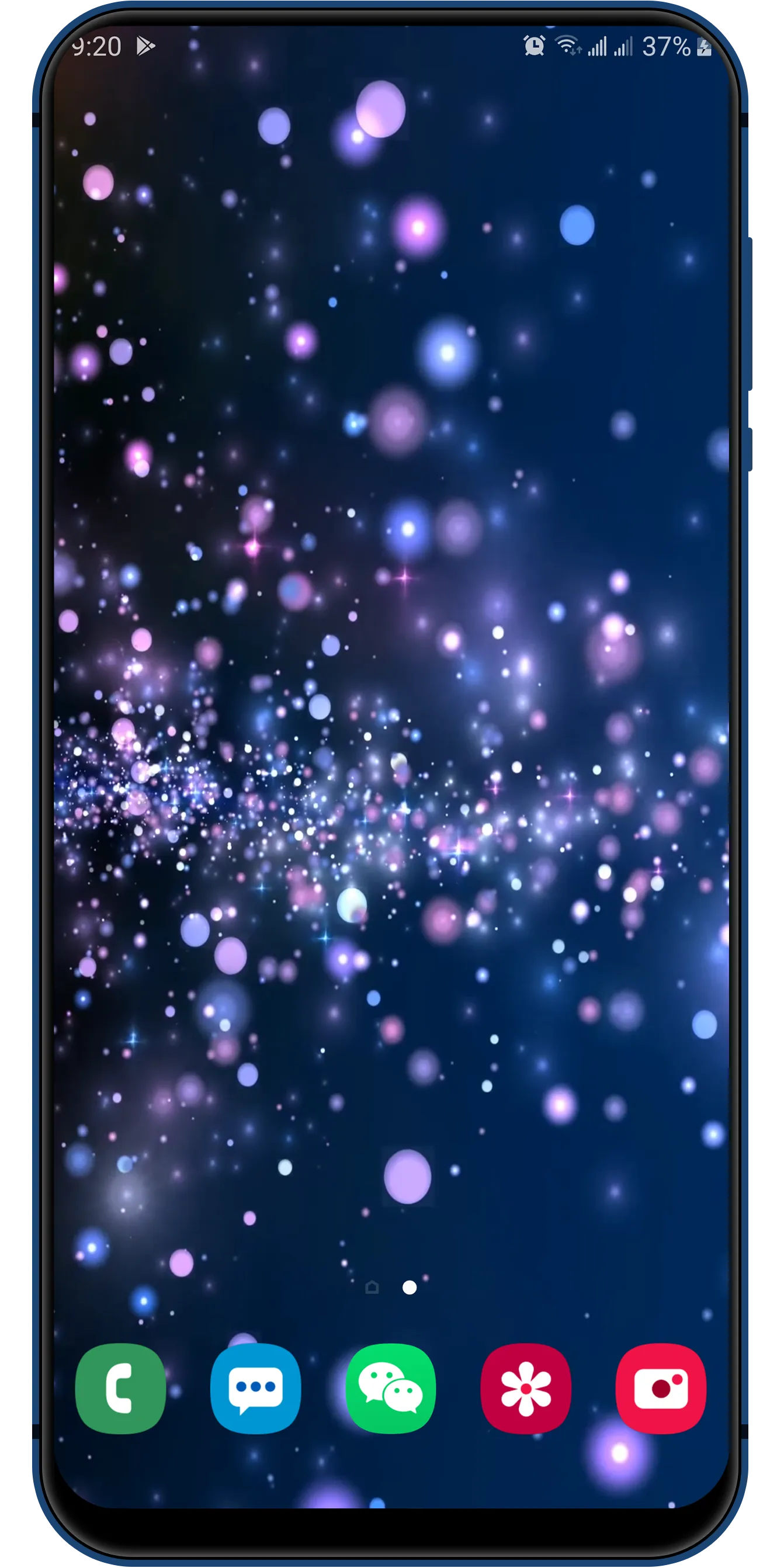 Shining Particles Wallpaper | Indus Appstore | Screenshot