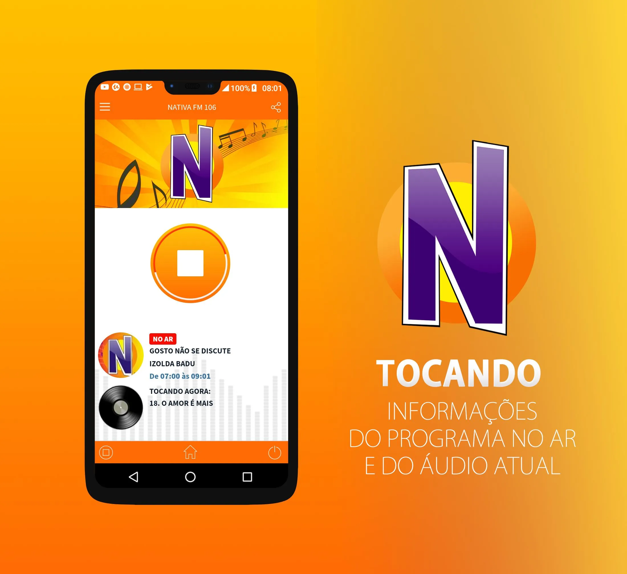 Nativa FM 106 - Governador Arc | Indus Appstore | Screenshot