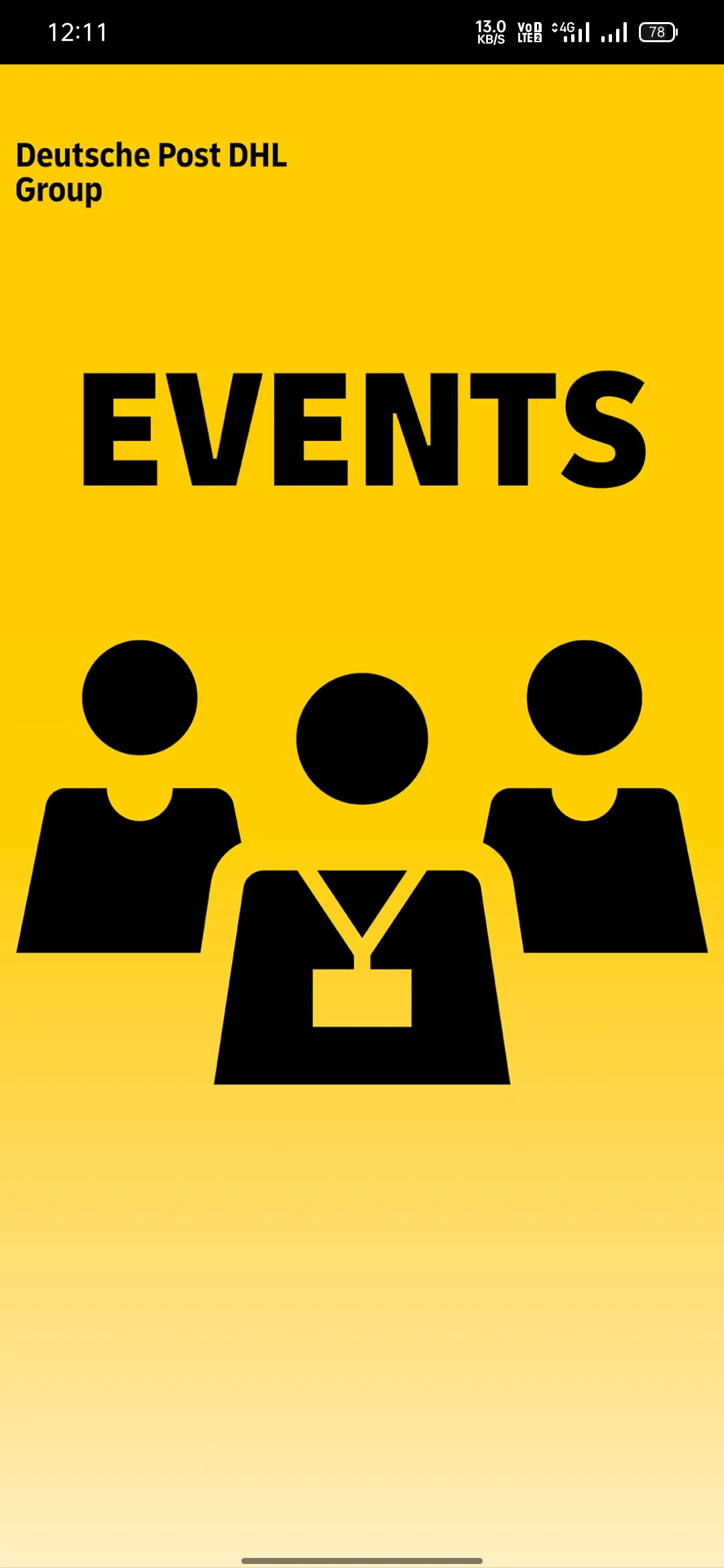 DHL Group Events | Indus Appstore | Screenshot