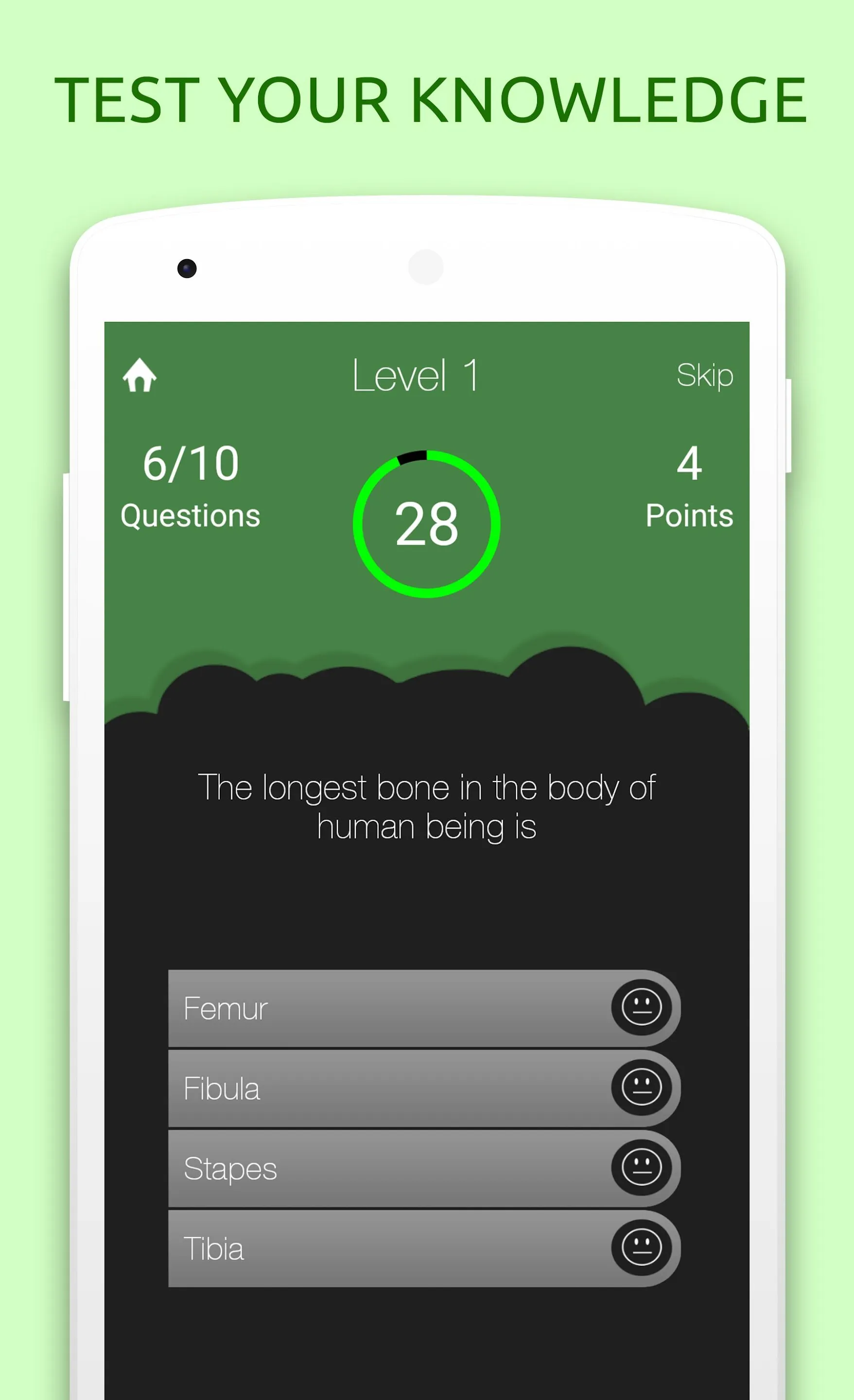 Biology Quiz Test Trivia Game | Indus Appstore | Screenshot