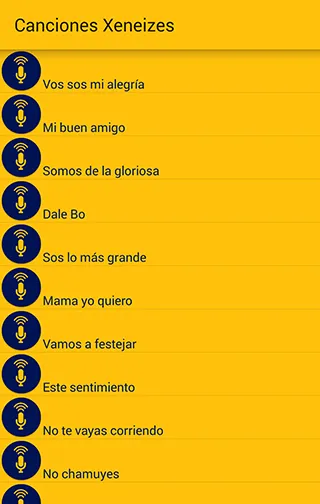 35 Canciones de la 12 Xeneize | Indus Appstore | Screenshot