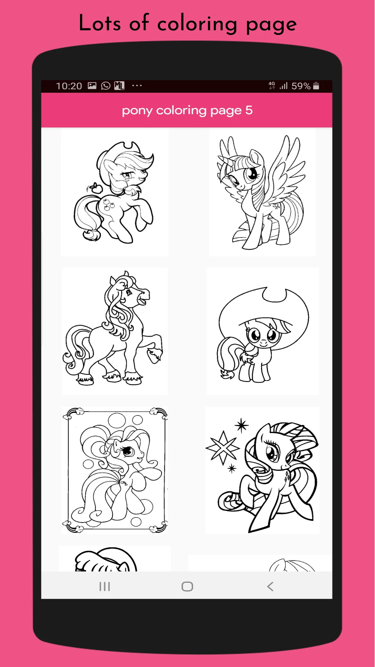 My Pony Coloring Book | Indus Appstore | Screenshot