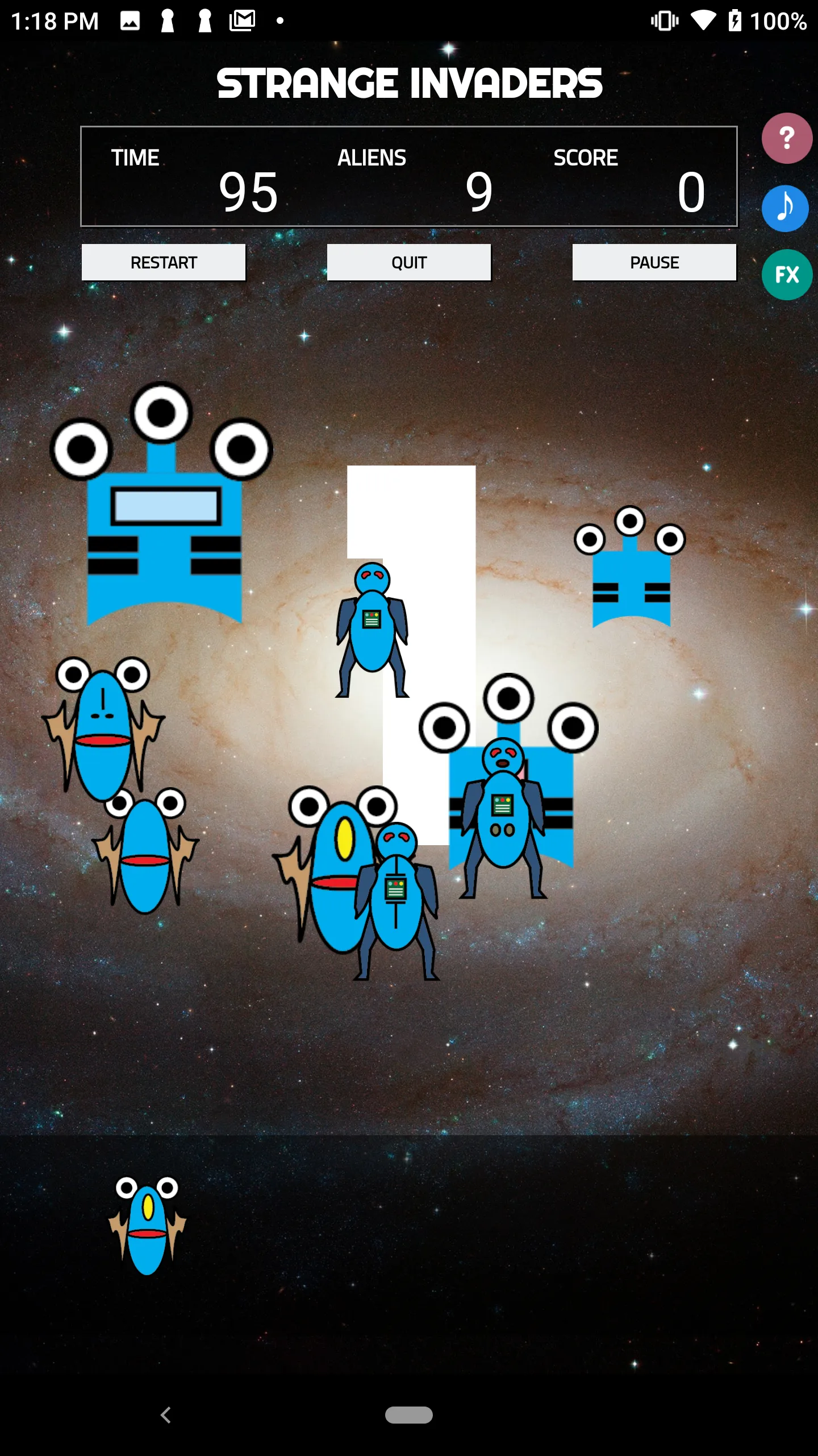 Strange Invaders | Indus Appstore | Screenshot