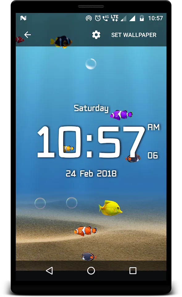 Aquarium live wallpaper with d | Indus Appstore | Screenshot