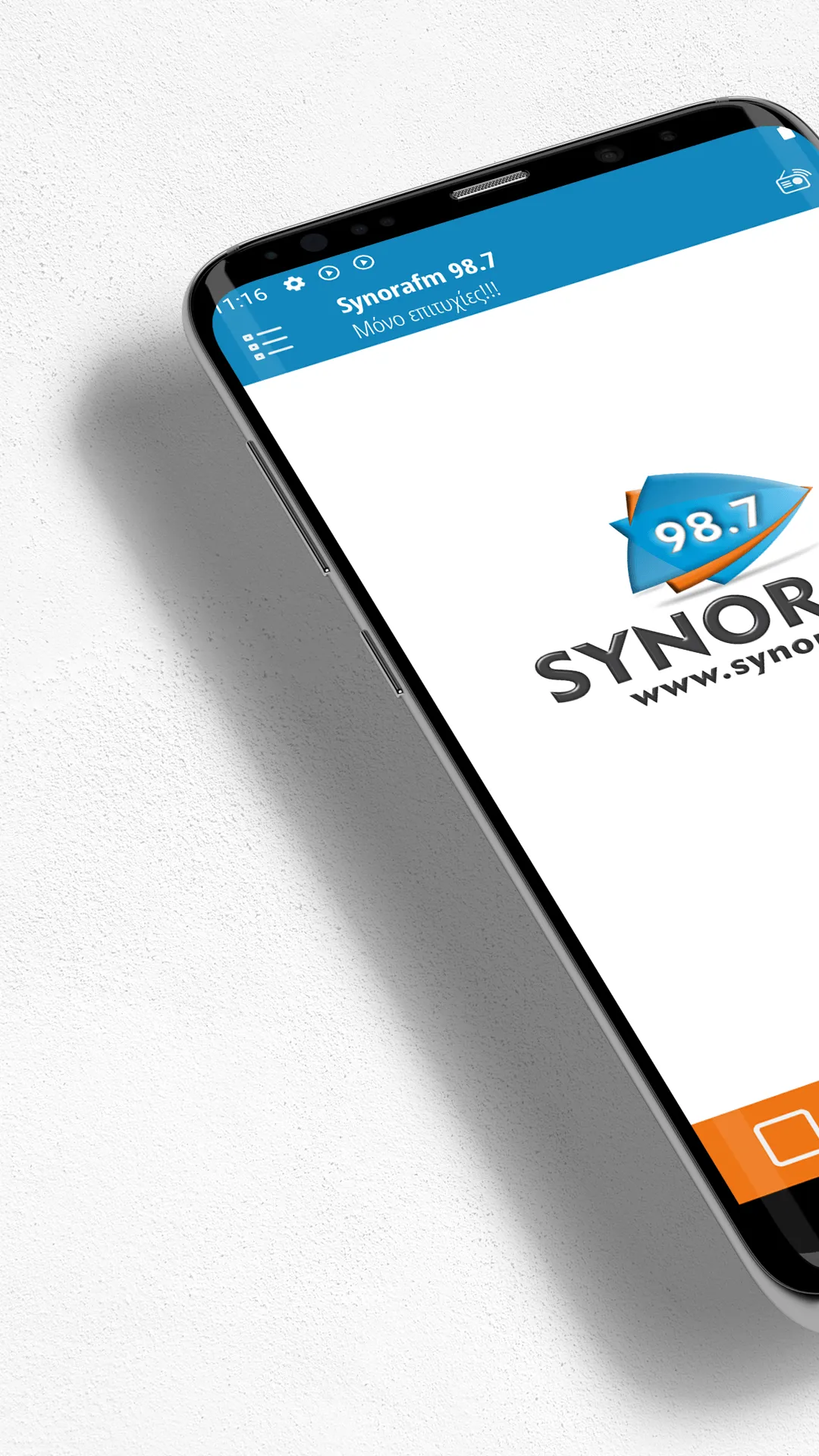 Synorafm 98.7 | Indus Appstore | Screenshot