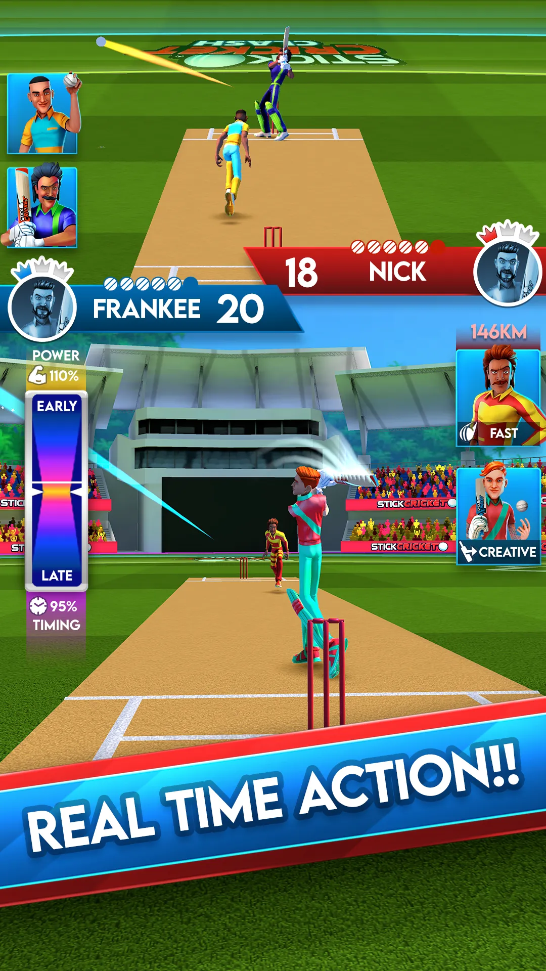 Stick Cricket Clash 2024 | Indus Appstore | Screenshot