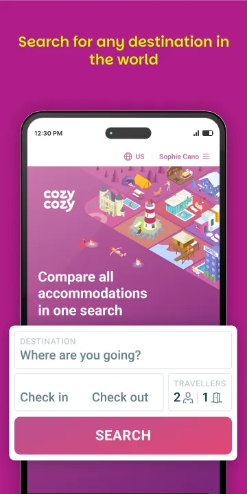 Cozycozy: All accommodations | Indus Appstore | Screenshot