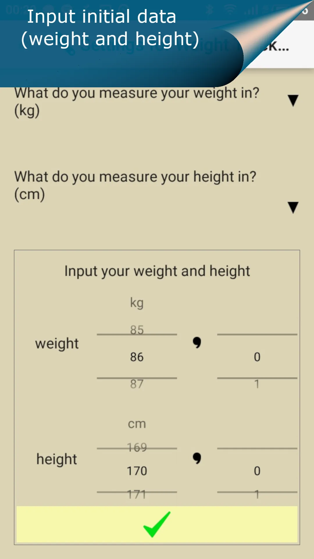 Weight and BMI tracker | Indus Appstore | Screenshot