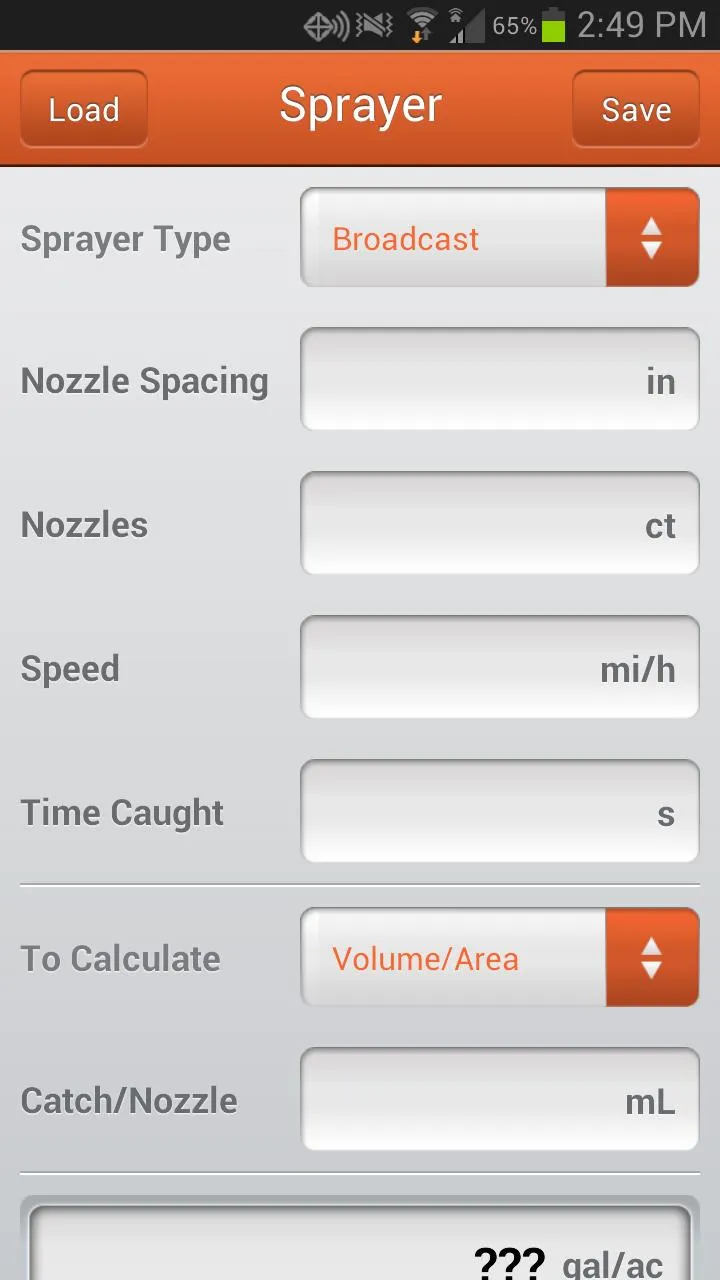 Calibrate My Sprayer | Indus Appstore | Screenshot