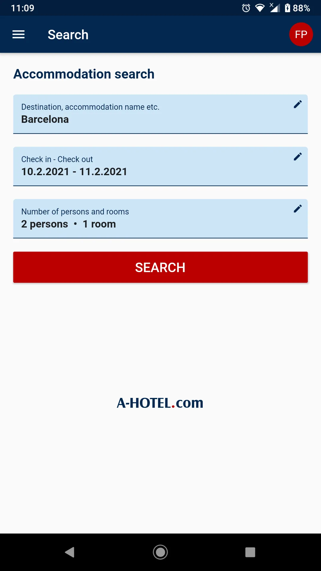 A-HOTEL.com | Indus Appstore | Screenshot