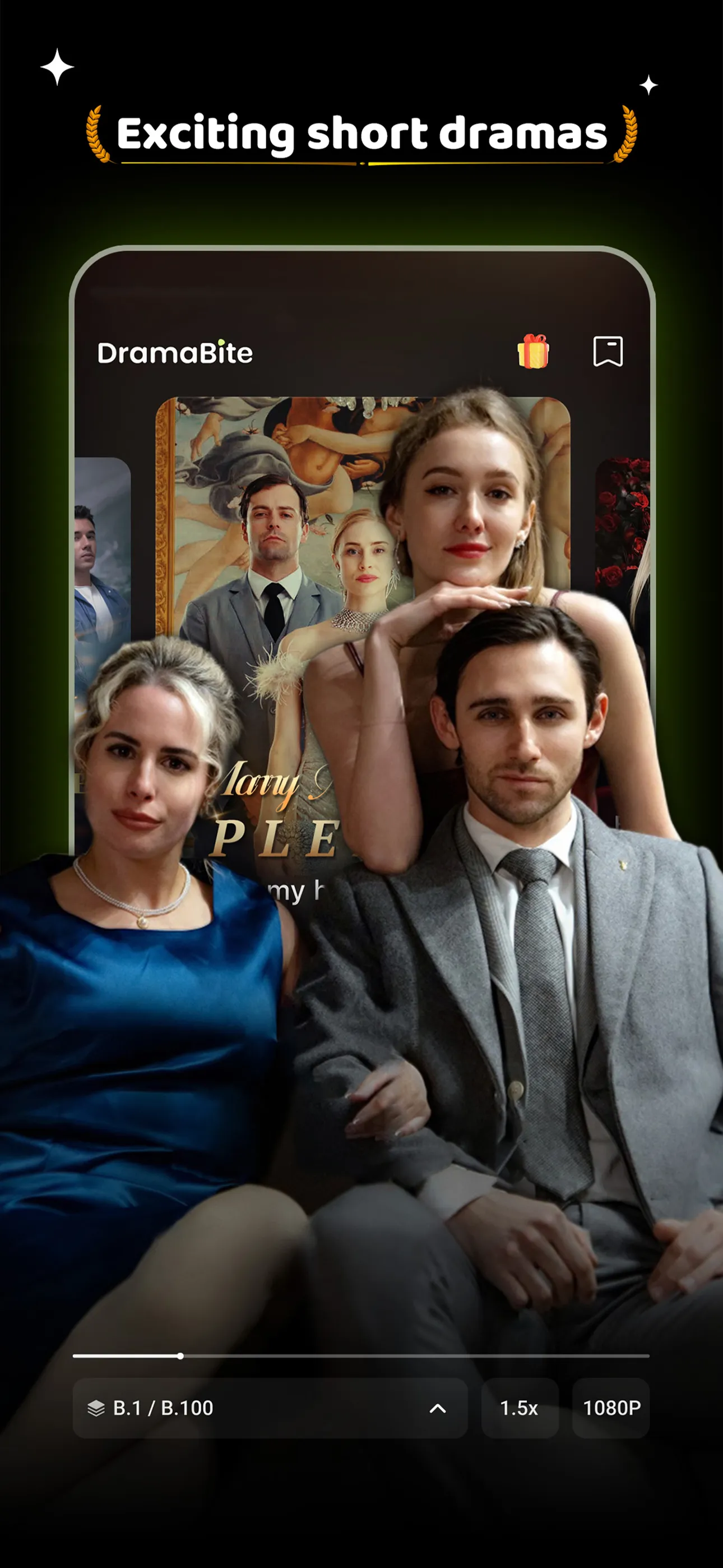 DramaBite-Short Dramas & TV | Indus Appstore | Screenshot