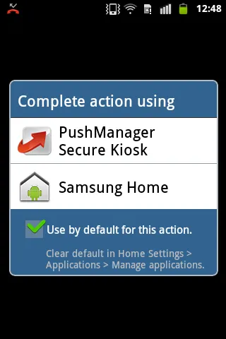 PushManager Secure Kiosk | Indus Appstore | Screenshot