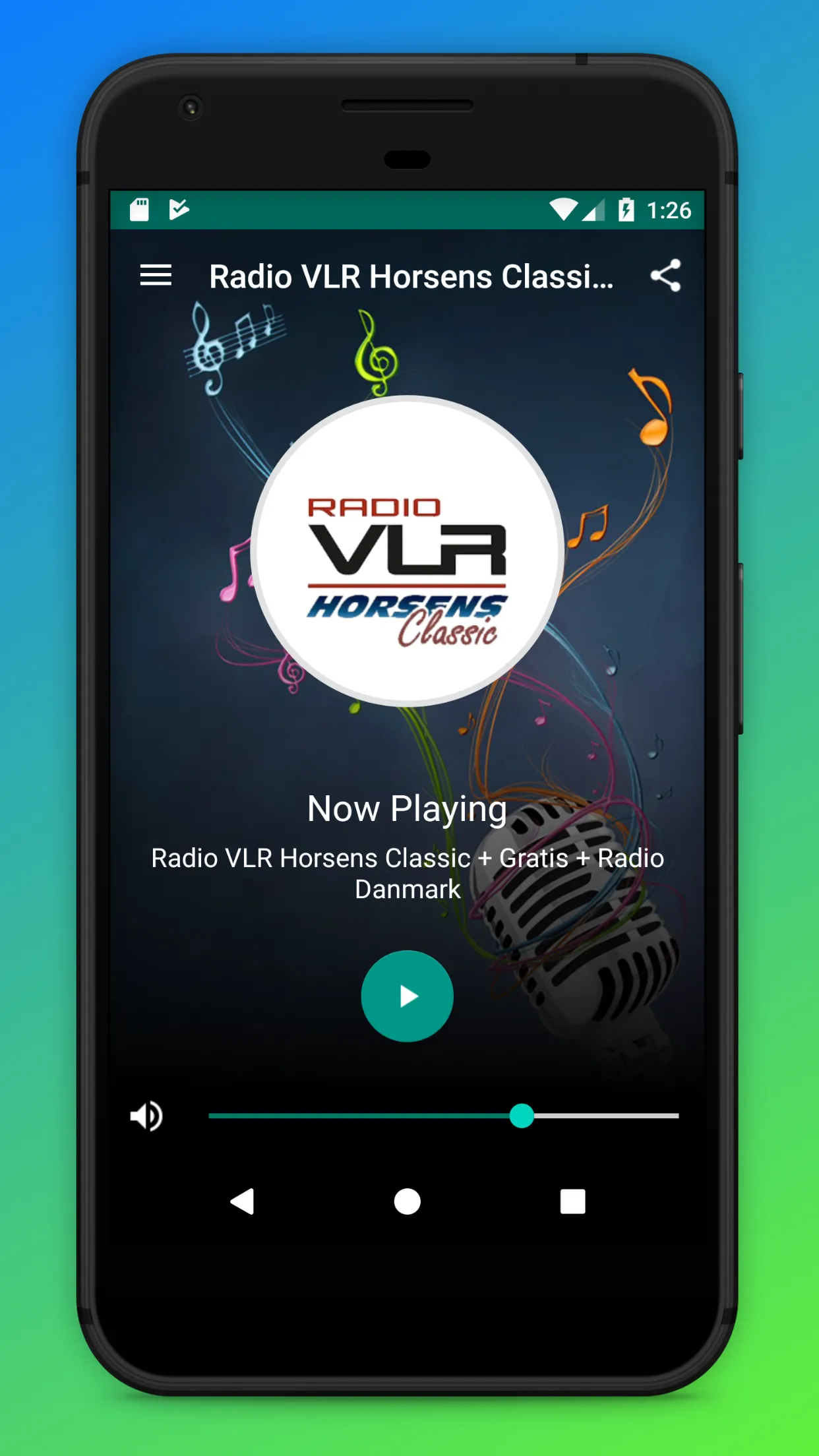 Radio VLR Horsens Classic FM | Indus Appstore | Screenshot