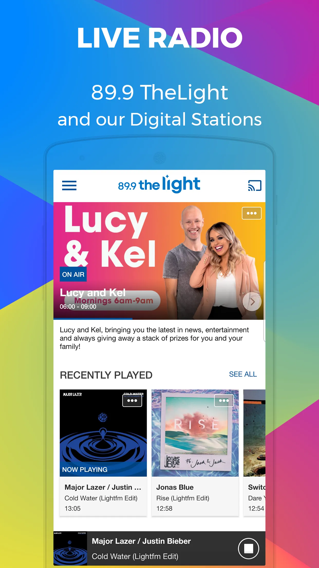 89.9 TheLight | Indus Appstore | Screenshot