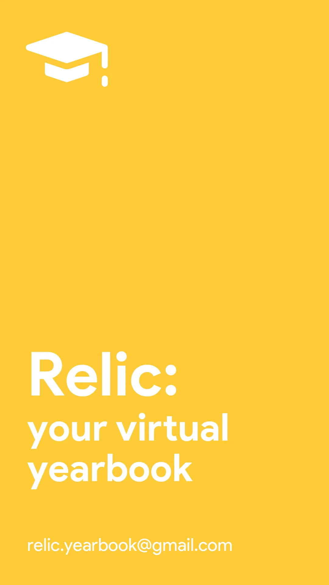 Relic: Your virtual yearbook | Indus Appstore | Screenshot