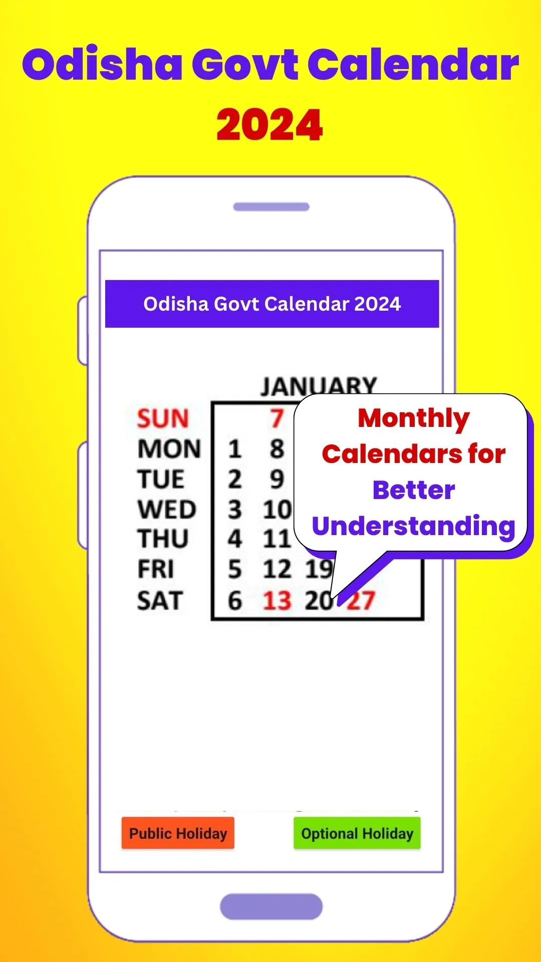 Odisha Govt Calendar 2024 | Indus Appstore | Screenshot