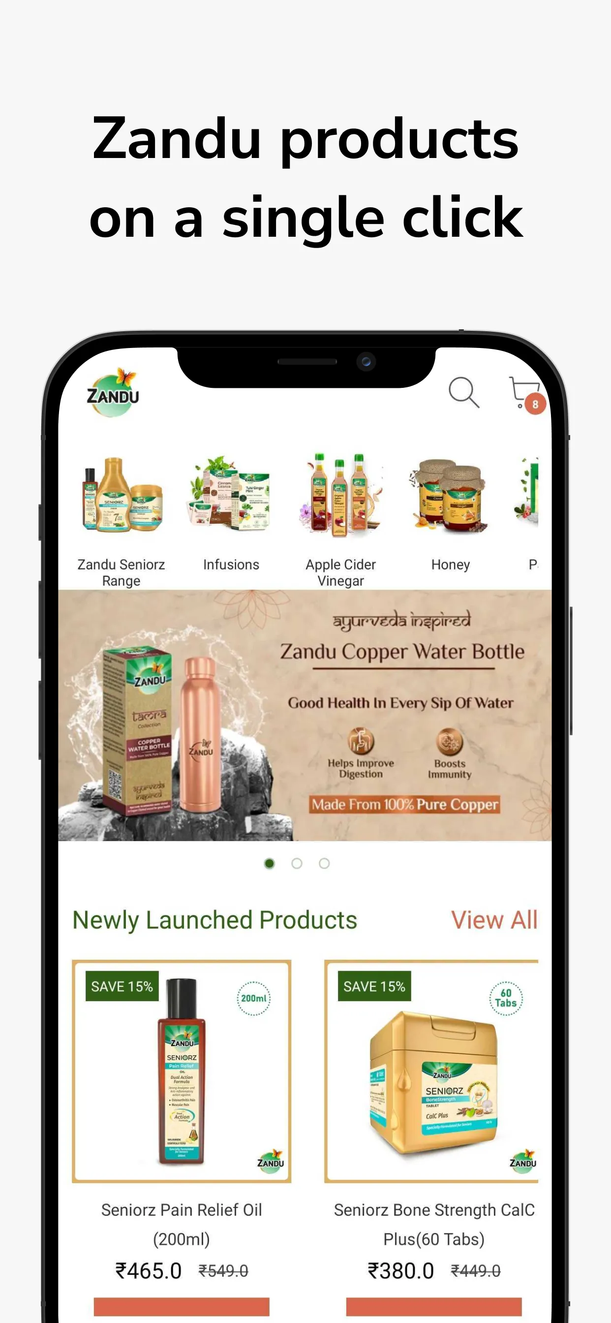 Zanducare: Ayurvedic Medicines | Indus Appstore | Screenshot