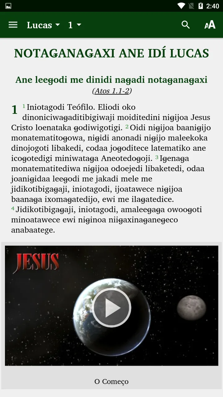 Kadiwéu Bible | Indus Appstore | Screenshot