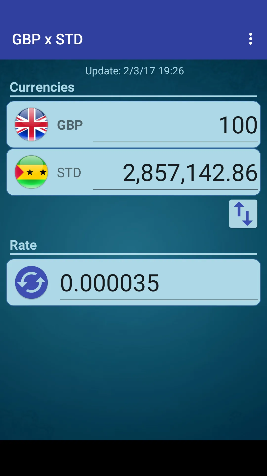 Pound GBP x Sao Tomean Dobra | Indus Appstore | Screenshot